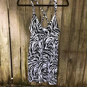 Zebra Print Dress
